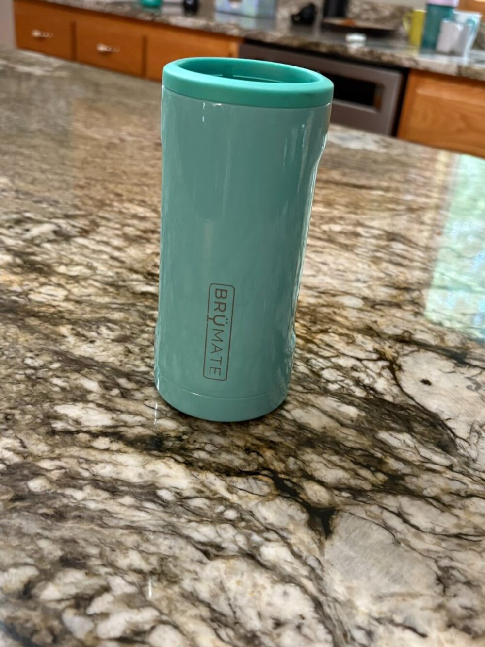 Brumate Hopsulator Slim Can Cooler Holder, Aqua